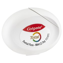 Colgate Total Dental Floss Mint Waxed 2.7m